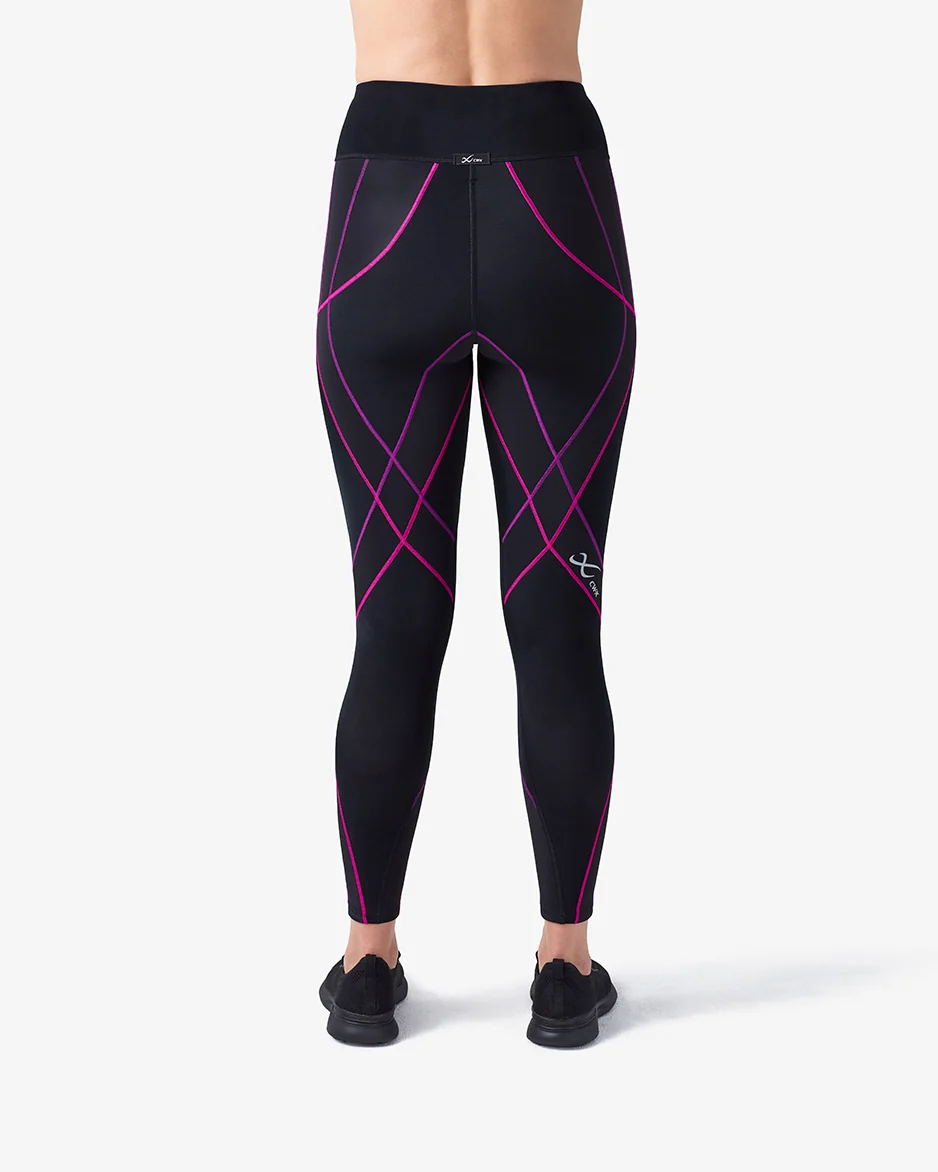 Endurance Generator 2.0 Joint & Muscle Support Compression Tight: Women's Black/Beetroot - Image 4