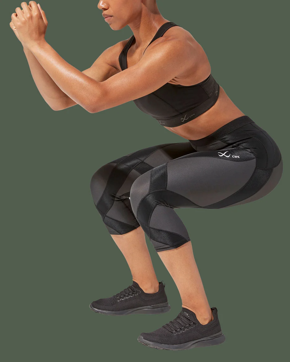 Endurance Generator Insulator Joint & Muscle Support 3/4 Compression Tight: Women's Black - Image 4