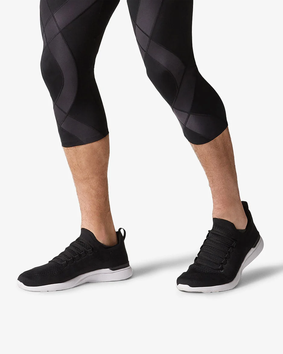 Endurance Generator Joint & Muscle Support 3/4 Compression Tight: Men's Black - Image 6