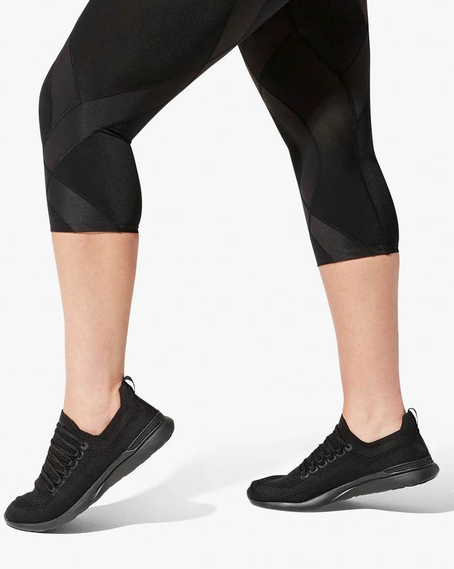Endurance Generator Joint & Muscle Support 3/4 Compression Tight: Women's Black - Image 12