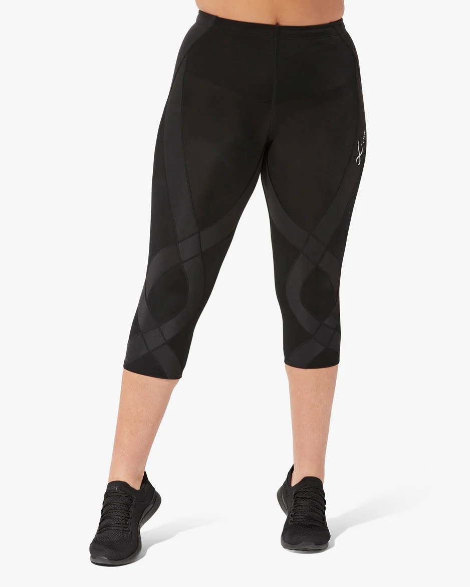 Endurance Generator Joint & Muscle Support 3/4 Compression Tight: Women's Black - Image 9