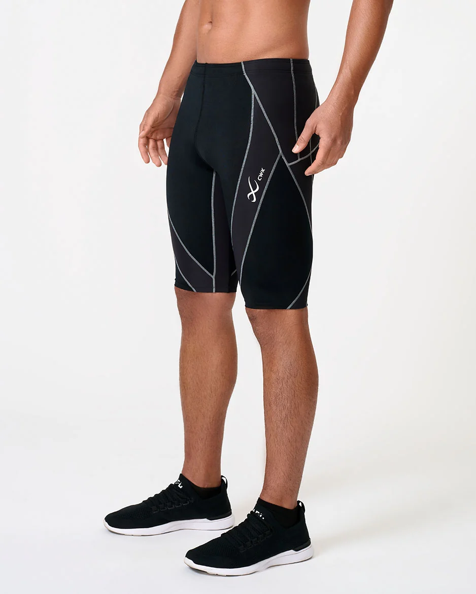 Endurance Generator Joint & Muscle Support Compression Short: Men's Black/Steel - Image 4