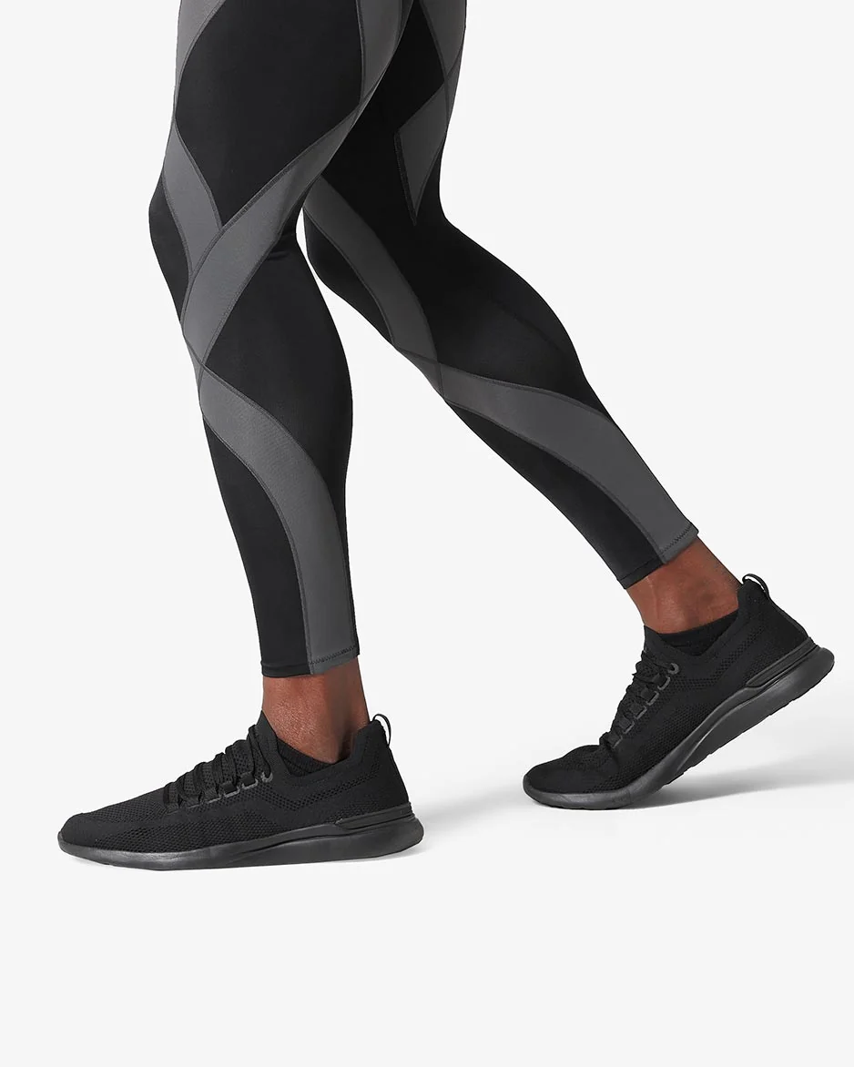 Endurance Generator Joint & Muscle Support Compression Tight: Men's Black/Dark Grey - Image 6