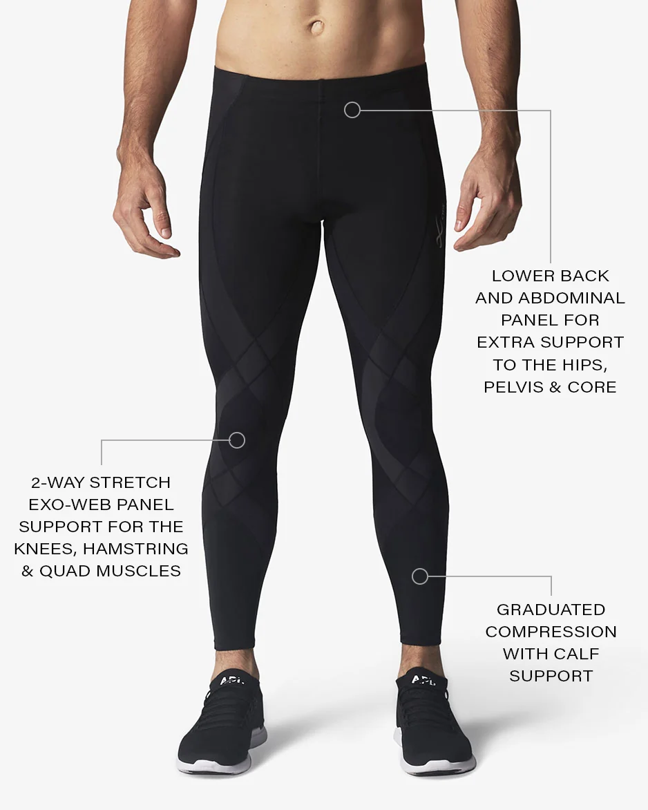 Endurance Generator Joint & Muscle Support Compression Tight: Men's Black - Image 6