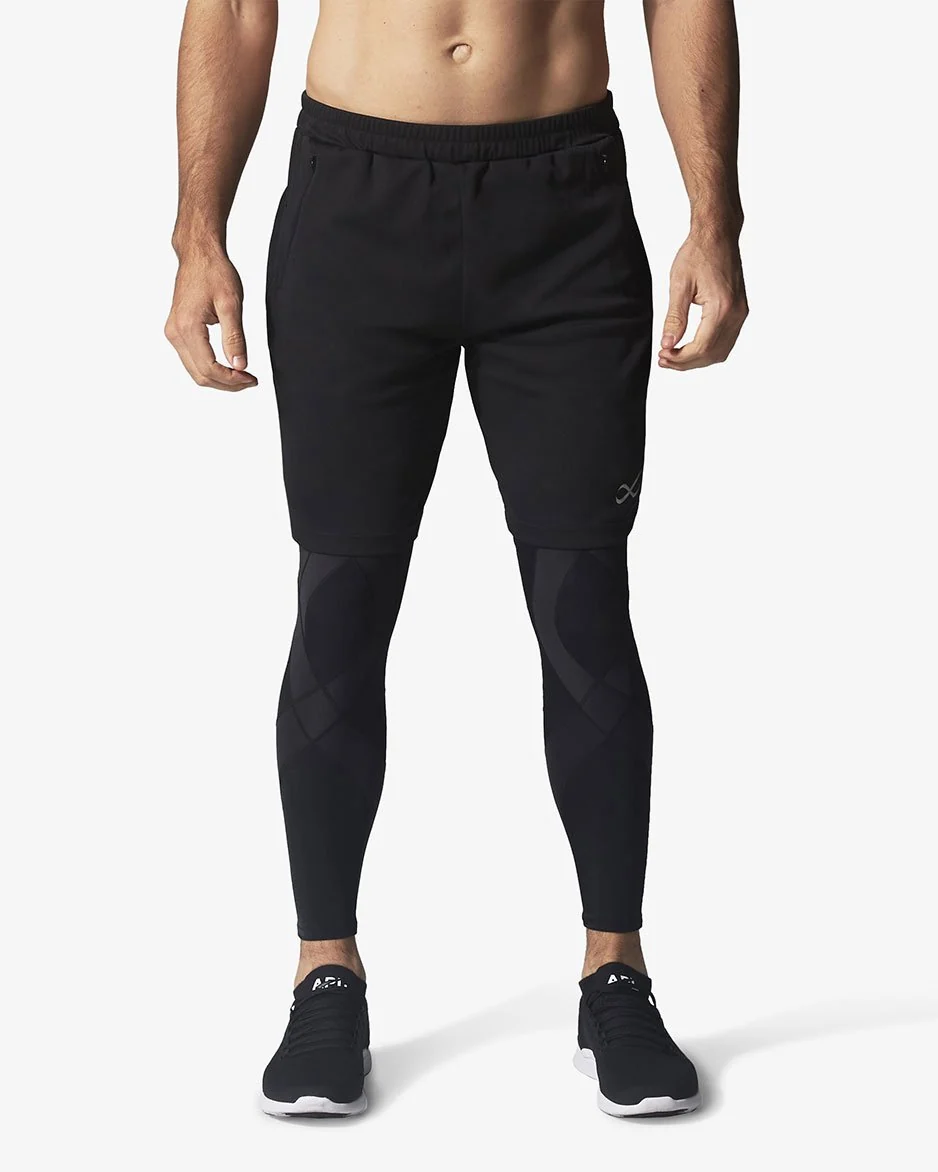 Endurance Generator Joint & Muscle Support Compression Tight: Men's Black - Image 7