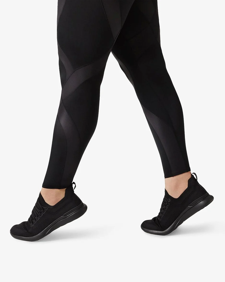 Endurance Generator Joint & Muscle Support Compression Tight: Women's Jet Black - Image 12