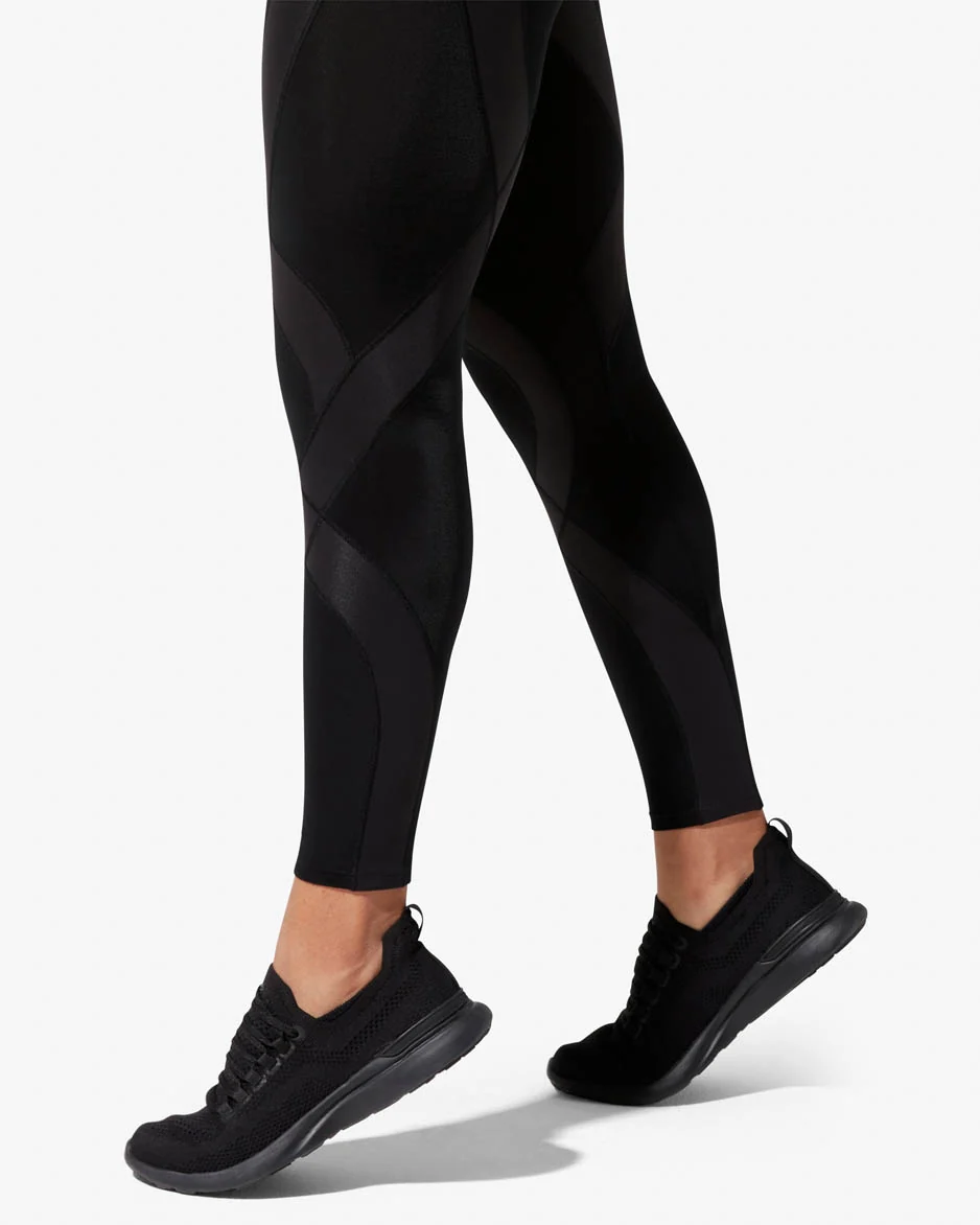 Endurance Generator Joint & Muscle Support Compression Tight: Women's Jet Black - Image 6