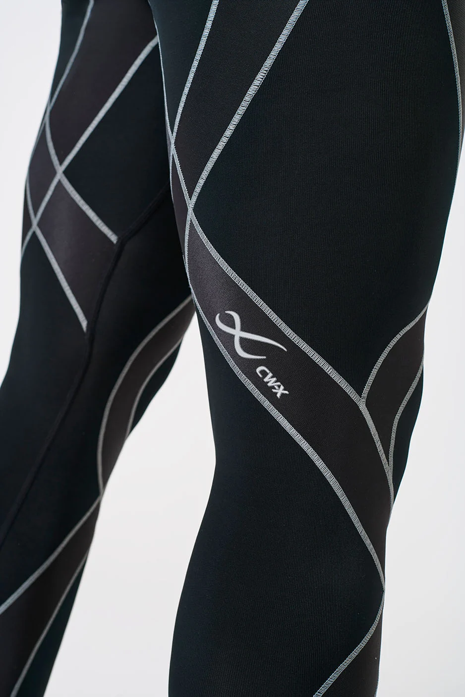 Endurance Generator Joint & Muscle Support Compression Tight: Men's Black/Steel - Image 5