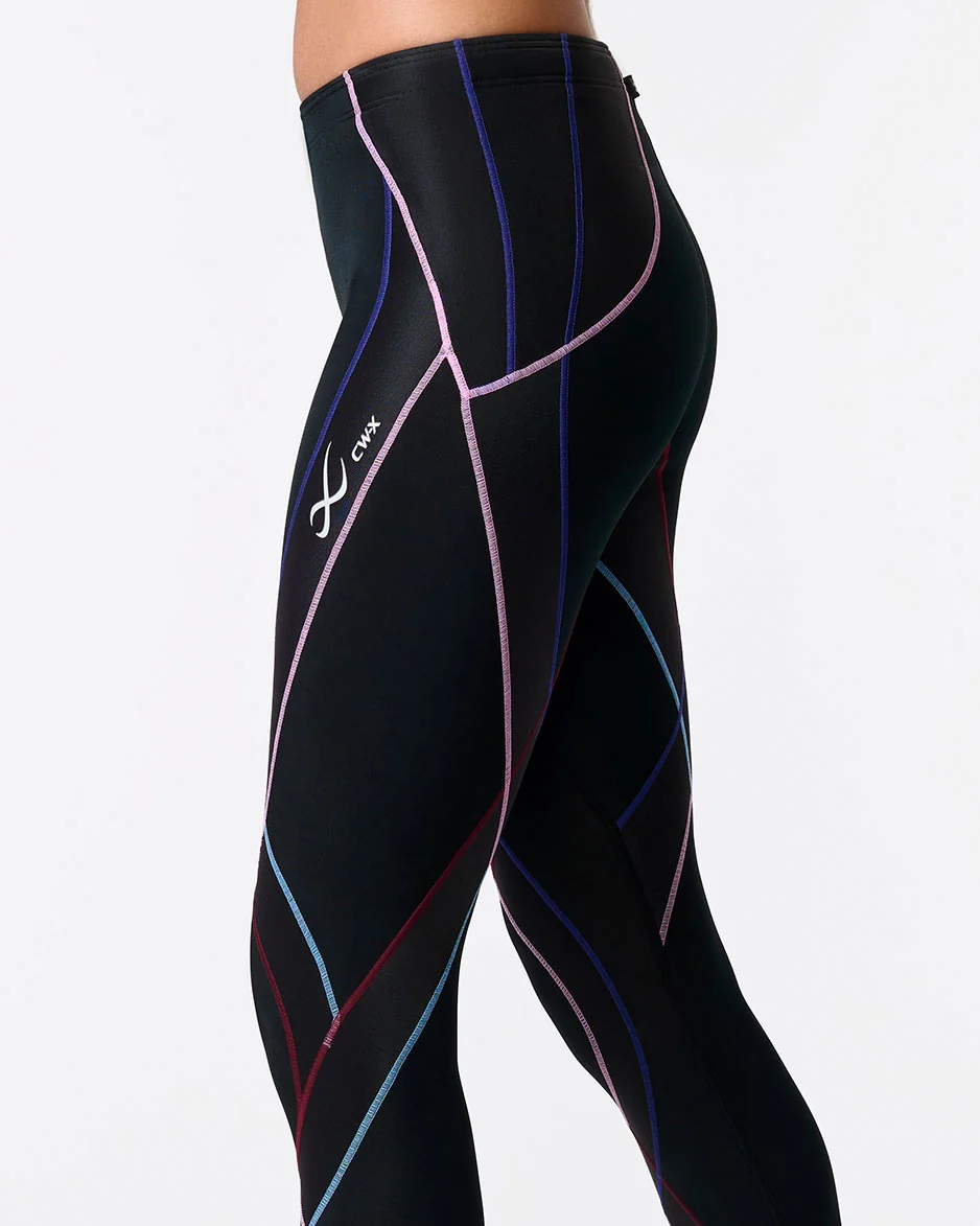 Endurance Generator Joint & Muscle Support Compression Tight: Women's Black/Candy - Image 5