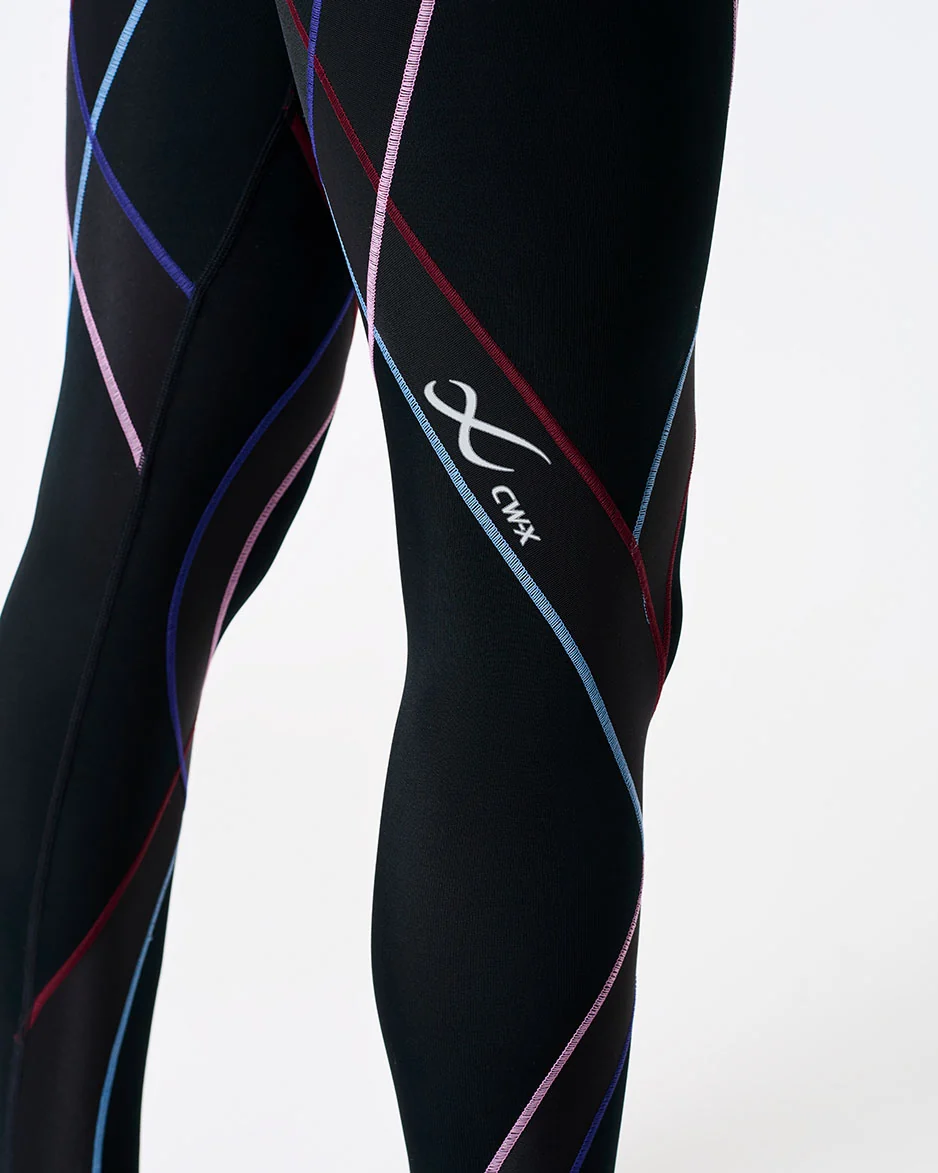 Endurance Generator Joint & Muscle Support Compression Tight: Women's Black/Candy - Image 7