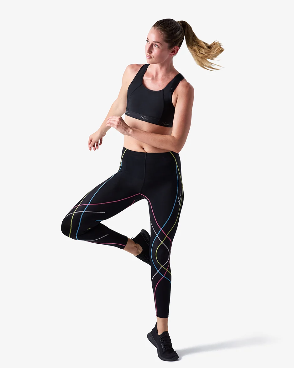 Endurance Generator Joint & Muscle Support Compression Tight: Women's Black/Prism - Image 3