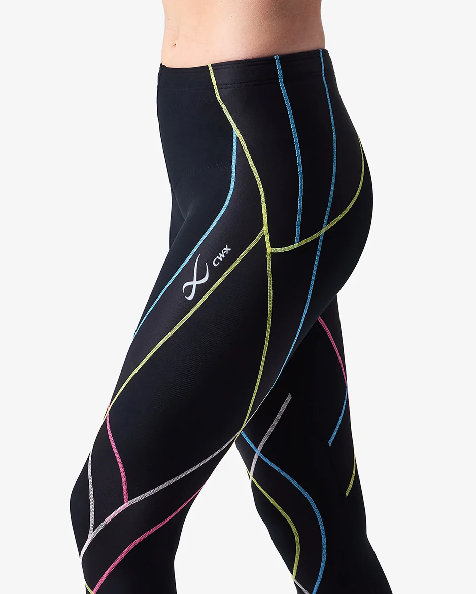 Endurance Generator Joint & Muscle Support Compression Tight: Women's Black/Prism - Image 5
