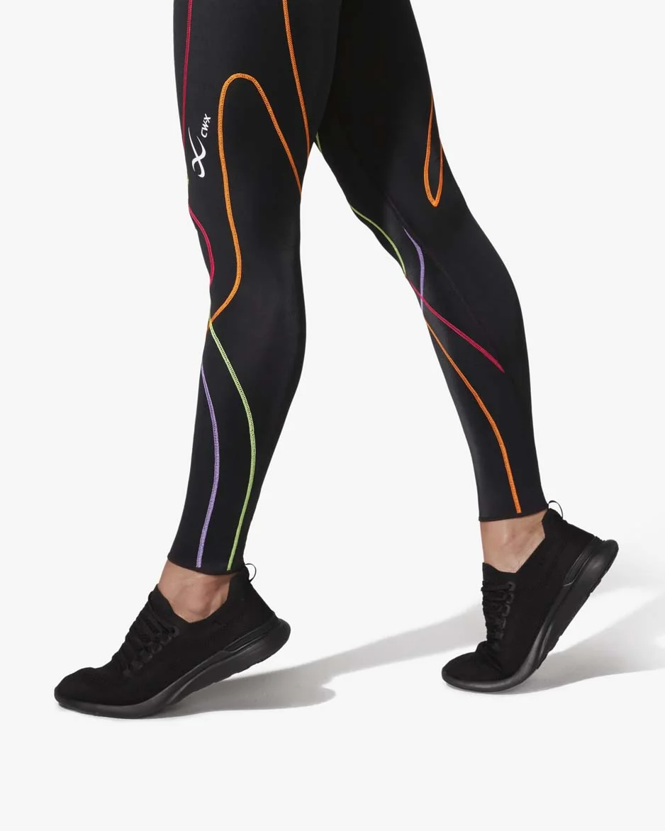 Stabilyx 3.0 Joint Support Compression Tight: Women's Black/Rainbow - Image 8