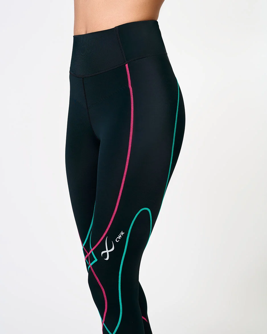 Stabilyx 3.0 Joint Support Compression Tight: Women's Black/Teal Aura - Image 4