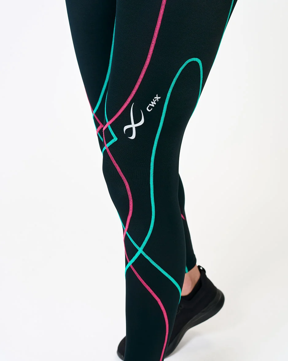 Stabilyx 3.0 Joint Support Compression Tight: Women's Black/Teal Aura - Image 6