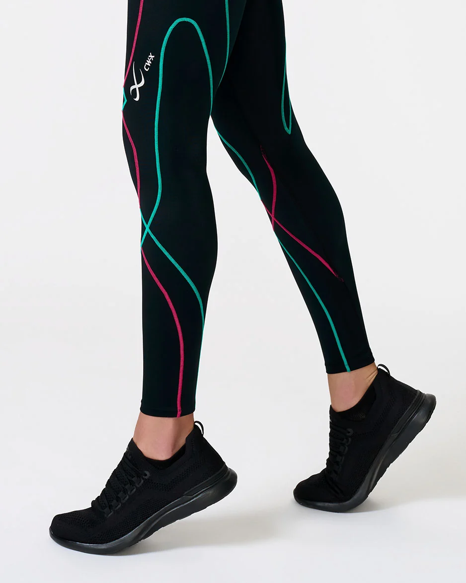 Stabilyx 3.0 Joint Support Compression Tight: Women's Black/Teal Aura - Image 7