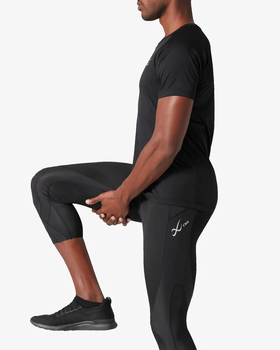 Stabilyx Joint Support 3/4 Compression Tight: Men's Black - Image 8