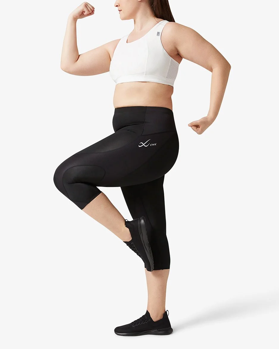 Stabilyx Joint Support 3/4 Compression Tight: Women's Black - Image 12