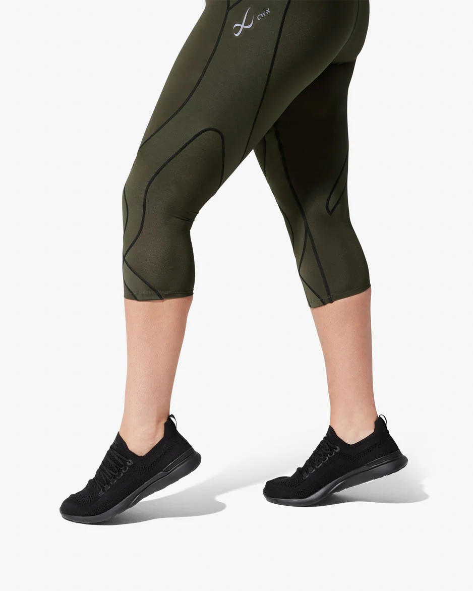 Stabilyx Joint Support 3/4 Compression Tight: Women's Forest Night - Image 10