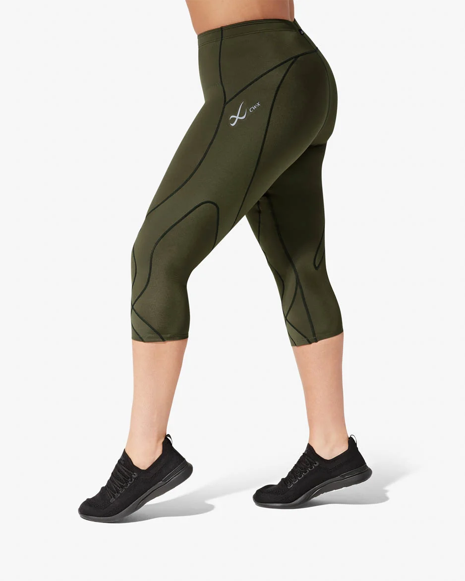 Stabilyx Joint Support 3/4 Compression Tight: Women's Forest Night - Image 7