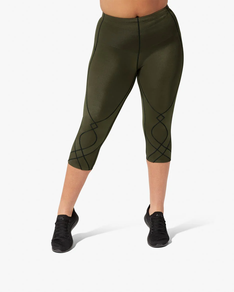 Stabilyx Joint Support 3/4 Compression Tight: Women's Forest Night - Image 8