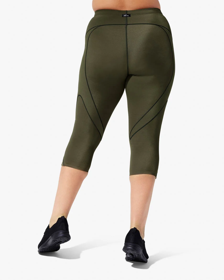 Stabilyx Joint Support 3/4 Compression Tight: Women's Forest Night - Image 9