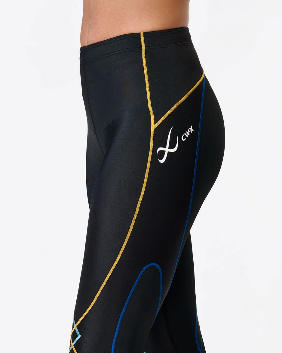 Stabilyx Joint Support 3/4 Compression Tight: Women's Black/Coastal - Image 5
