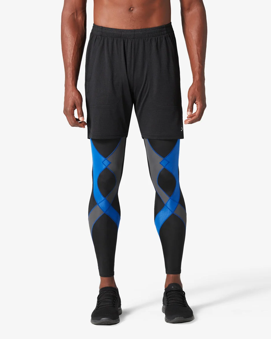 Stabilyx Joint Support Compression Tight: Men's Black/Grey/Blue - Image 6