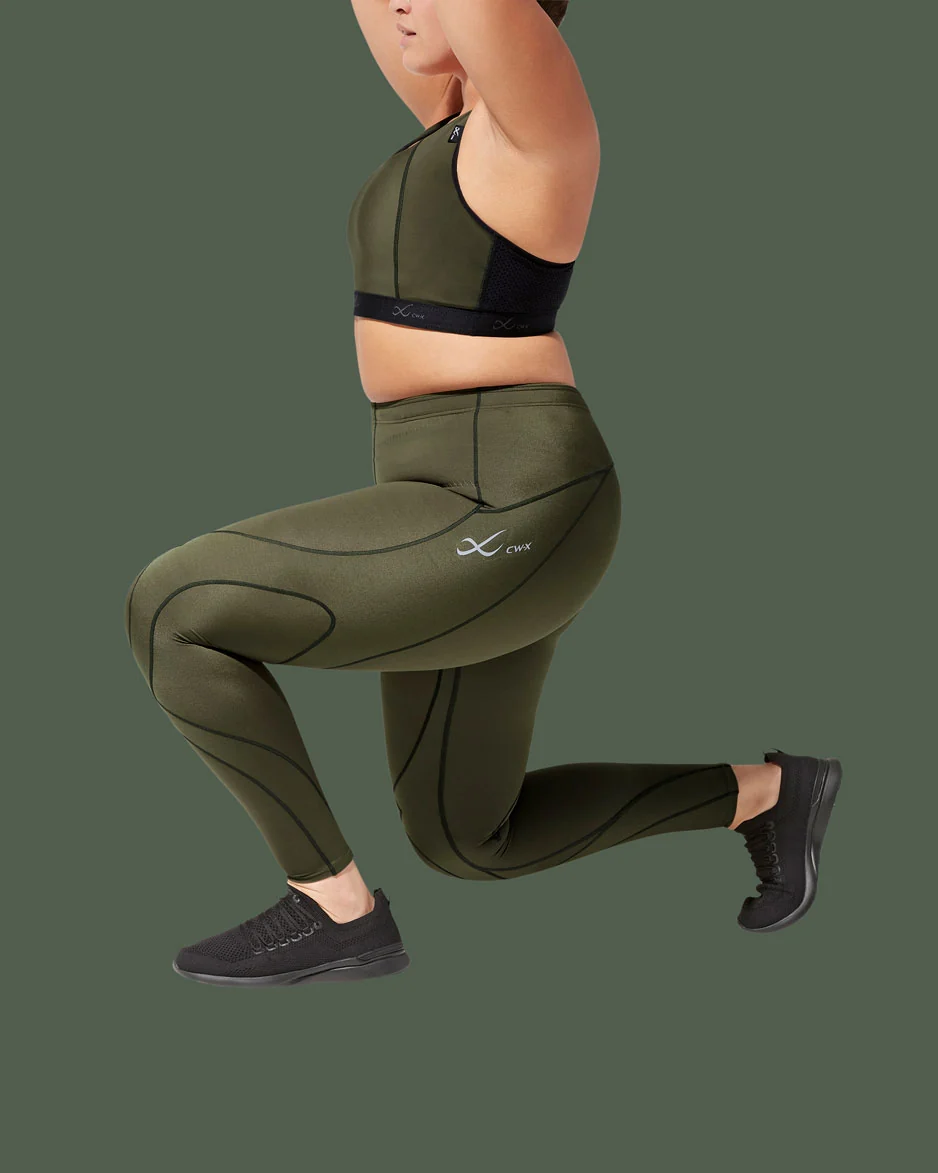 Stabilyx Joint Support Compression Tight: Women's Forest Night - Image 13