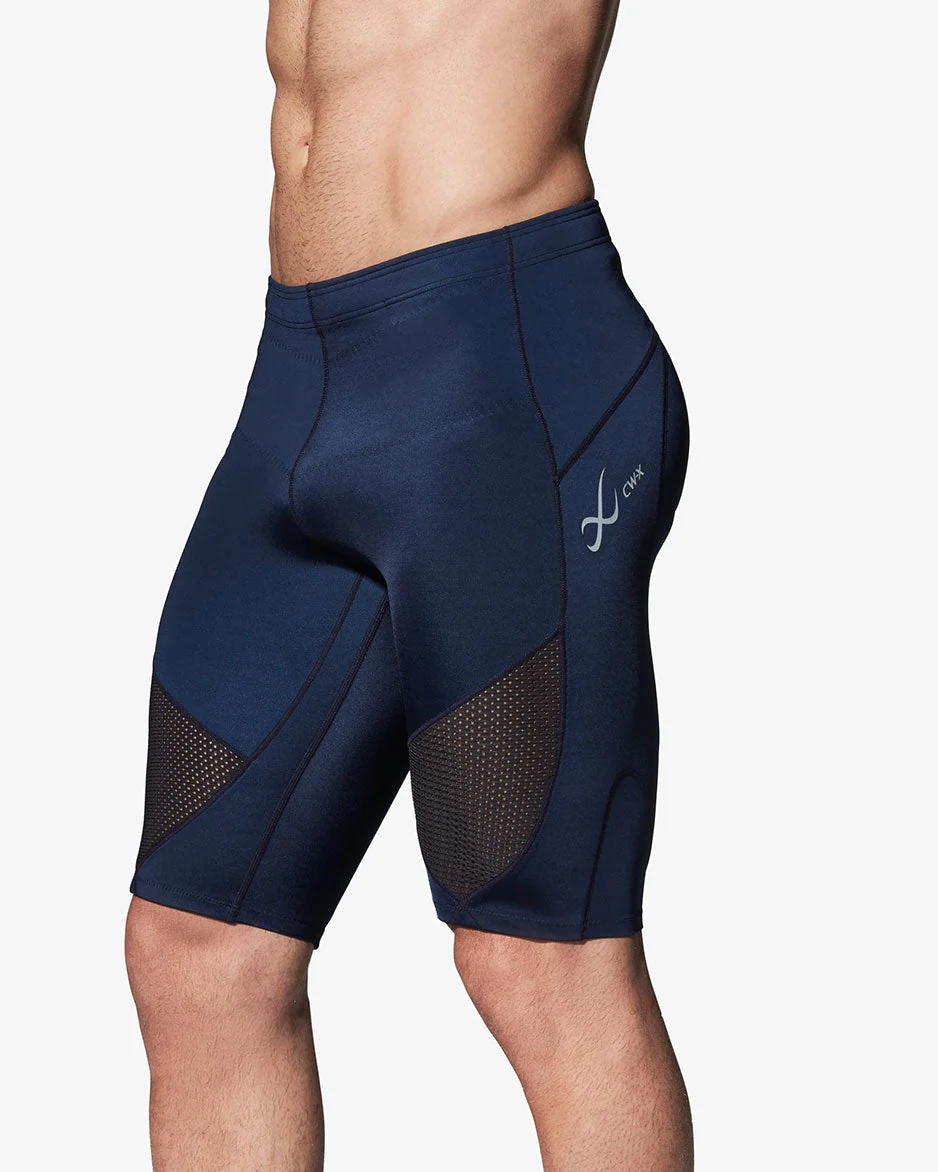 Stabilyx Ventilator Joint Support Compression Short: Men's True Navy - Image 6