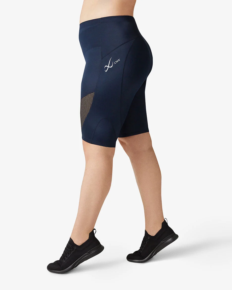 Stabilyx Ventilator Joint Support Compression Short: Women's True Navy - Image 8