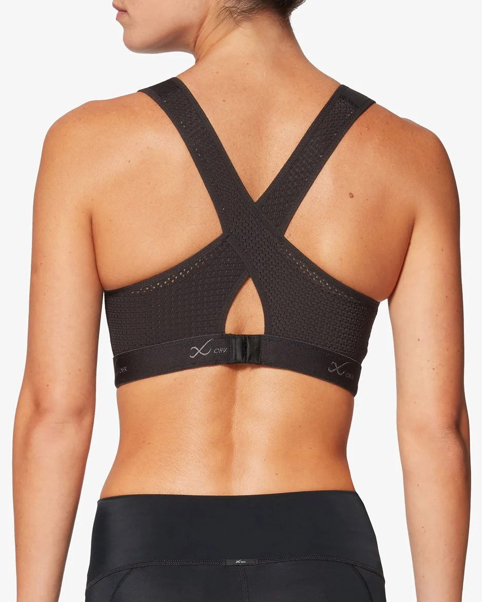 Xtra Support High Impact Sports Bra: Black - Image 3