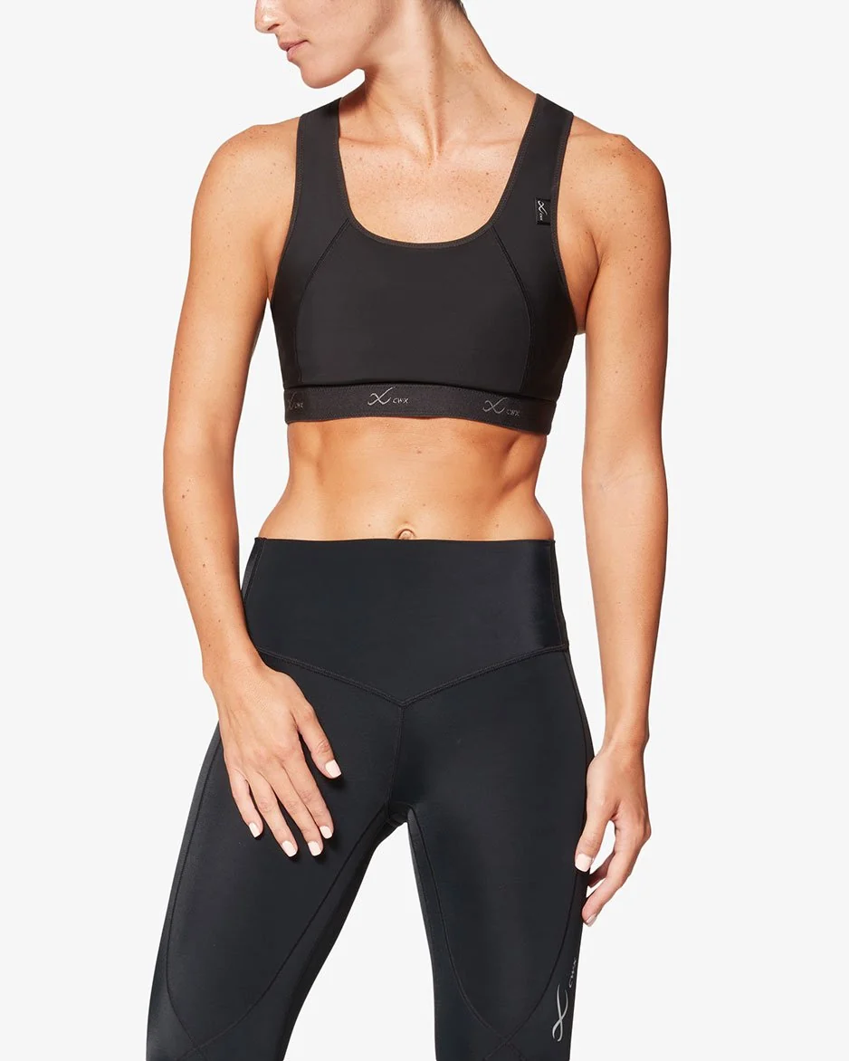 Xtra Support High Impact Sports Bra: Black - Image 4