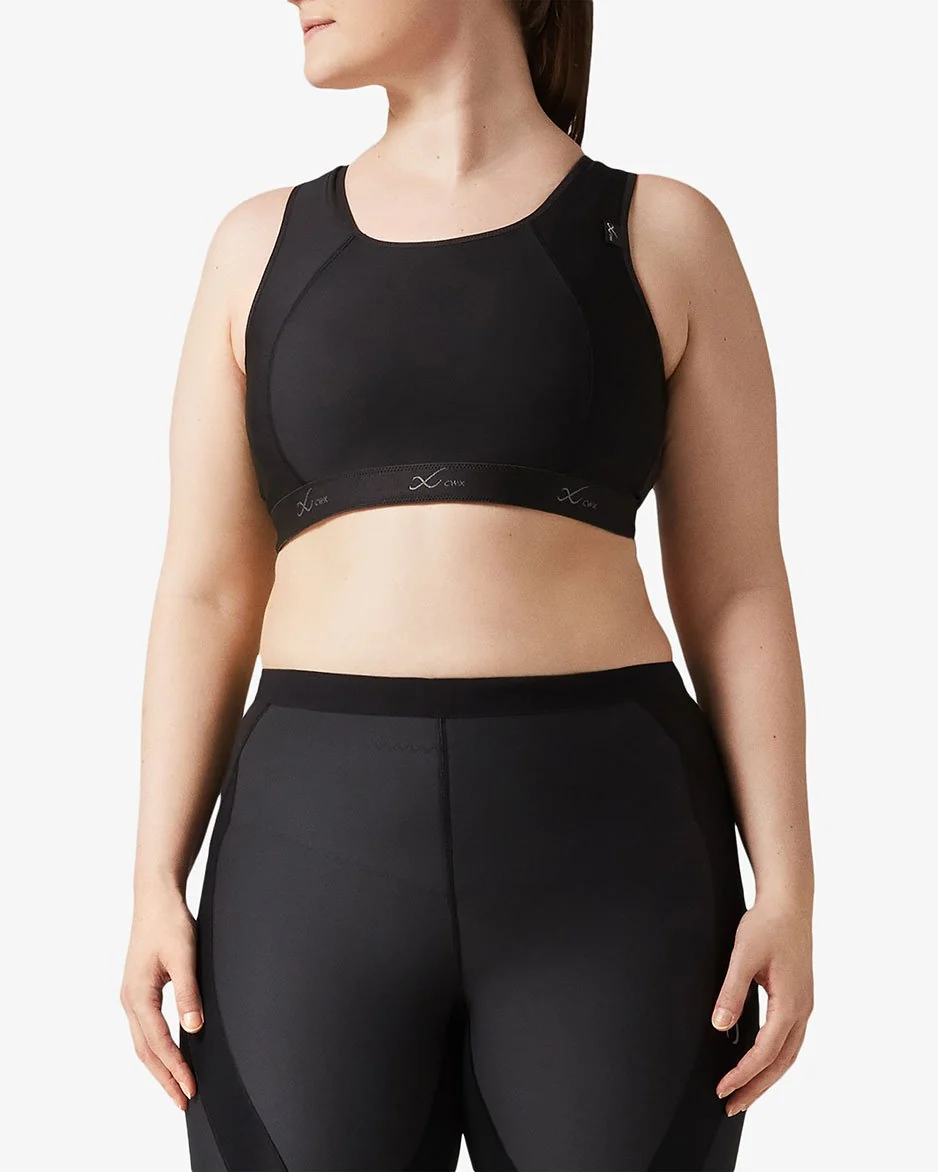 Xtra Support High Impact Sports Bra: Black - Image 7